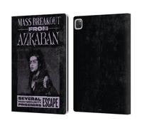 Head Case Designs Officially Licensed Harry Potter Breakout From Azkaban Dementors Kiss Leather Wallet Case Compatible With Apple iPad Pro 12.9 2020/2021/2022