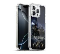 Head Case Designs Officially Licensed Harry Potter Castle Sorcerer's Stone II Gel Case [Military Grade Protection] Compatible With Apple iPhone 16 Pro Max