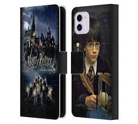 Head Case Designs Officially Licensed Harry Potter Castle Sorcerer's Stone II Leather Wallet Case Compatible With Apple iPhone 11