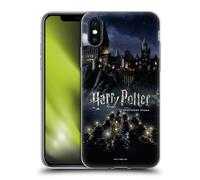 Head Case Designs Officially Licensed Harry Potter Castle Sorcerer's Stone II Soft Gel Case Compatible With Apple iPhone X/iPhone XS