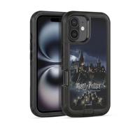 Head Case Designs Officially Licensed Harry Potter Castle Sorcerer's Stone II Ultra-Armoured Shockproof Case [Military Grade Protection] Compatible With Apple iPhone 16