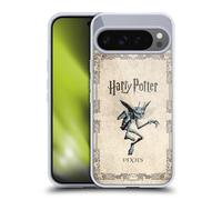 Head Case Designs Officially Licensed Harry Potter Cornish Pixies Creature Chamber Of Secrets II Gel Case [Military Grade Protection] Compatible With Google Pixel 9 Pro XL