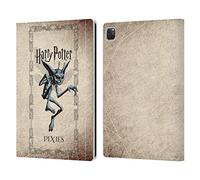 Head Case Designs Officially Licensed Harry Potter Cornish Pixies Creature Chamber Of Secrets II Leather Wallet Case Compatible With Apple iPad Pro 12.9 2020/2021/2022