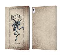Head Case Designs Officially Licensed Harry Potter Cornish Pixies Creature Chamber Of Secrets II Leather Wallet Case Compatible With Apple iPad Air 13 2024/2025