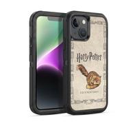 Head Case Designs Officially Licensed Harry Potter Crookshanks Cat Prisoner Of Azkaban III Ultra-Armoured Shockproof Case [Military Grade Protection] Compatible With Apple iPhone 14