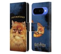 Head Case Designs Officially Licensed Harry Potter Crookshanks Prisoner Of Azkaban II Leather Wallet Case Compatible With Google Pixel 10