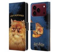 Head Case Designs Officially Licensed Harry Potter Crookshanks Prisoner Of Azkaban II Leather Wallet Case Compatible With Apple iPhone 18 Pro Max