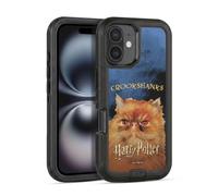 Head Case Designs Officially Licensed Harry Potter Crookshanks Prisoner Of Azkaban II Ultra-Armoured Shockproof Case [Military Grade Protection] Compatible With Apple iPhone 16