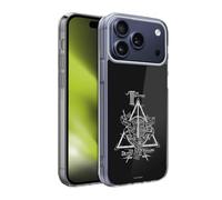 Head Case Designs Officially Licensed Harry Potter Deathly Hallows XIV Triangle Symbol Soft Gel Case for Apple iPhone 17 Pro Max