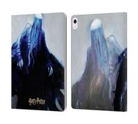 Head Case Designs Officially Licensed Harry Potter Dementor Prisoner Of Azkaban II Leather Wallet Case Compatible With Apple iPad Air 13 2024/2025