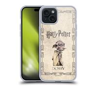Head Case Designs Officially Licensed Harry Potter Dobby House Elf Creature Chamber Of Secrets II Gel Case [Military Grade Protection] Compatible With Apple iPhone 15 Plus