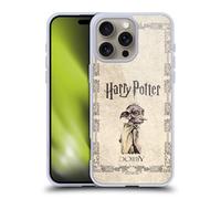 Head Case Designs Officially Licensed Harry Potter Dobby House Elf Creature Chamber Of Secrets II Gel Case [Military Grade] Compatible with Apple iPhone 16 Pro Max and Compatible with MagSafe