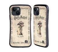 Head Case Designs Officially Licensed Harry Potter Dobby House Elf Creature Chamber Of Secrets II Hybrid Case Compatible With Apple iPhone 15