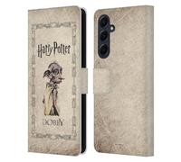 Head Case Designs Officially Licensed Harry Potter Dobby House Elf Creature Chamber Of Secrets II Leather Wallet Case Compatible With Samsung Galaxy A55 5G