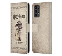 Head Case Designs Officially Licensed Harry Potter Dobby House Elf Creature Chamber Of Secrets II Leather Wallet Case Compatible With Samsung Galaxy A13 (2022)