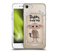 Head Case Designs Officially Licensed Harry Potter Dobby Memorabilia Gel Case [Military Grade Protection] Compatible with Apple iPhone 7/8 / SE 2020 & 2022 and Compatible with MagSafe
