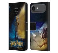 Head Case Designs Officially Licensed Harry Potter Dobby Poster Chamber Of Secrets III Leather Wallet Case Compatible With Apple iPhone 17 Air