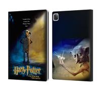 Head Case Designs Officially Licensed Harry Potter Dobby Poster Chamber Of Secrets III Leather Wallet Case Compatible With Apple iPad Pro 13 M4 2024