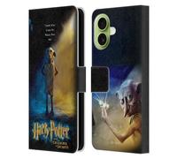 Head Case Designs Officially Licensed Harry Potter Dobby Poster Chamber Of Secrets III Leather Wallet Case Compatible With Apple iPhone 17