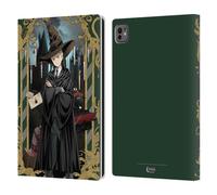 Head Case Designs Officially Licensed Harry Potter Draco Malfoy 25th Anniversary Anime Leather Wallet Case Compatible With Apple iPad Pro 11 M4/M5 2024/2025