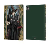 Head Case Designs Officially Licensed Harry Potter Draco Malfoy 25th Anniversary Anime Leather Wallet Case Compatible With Apple iPad Pro 13 M4/M5 2024/2025