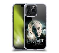 Head Case Designs Officially Licensed Harry Potter Draco Malfoy Deathly Hallows VIII Gel Case [Military Grade Protection] Compatible With Apple iPhone 15 Pro Max