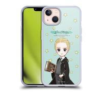 Head Case Designs Officially Licensed Harry Potter Draco Malfoy Deathly Hallows XXXVII Gel Case [Military Grade Protection] Compatible with Apple iPhone 13 and Compatible with MagSafe