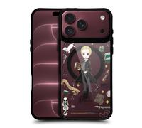 Head Case Designs Officially Licensed Harry Potter Draco Malfoy Magical Icons Black Shockproof Bumper Case [Military Grade] Compatible with Apple iPhone 18 Pro Max and Compatible with MagSafe