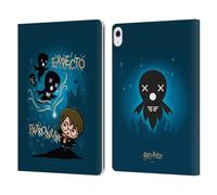 Head Case Designs Officially Licensed Harry Potter Expecto Patronum Deathly Hallows III Leather Wallet Case Compatible With Apple iPad Air 13 2024/2025