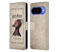 Head Case Designs Officially Licensed Harry Potter Fawkes Phoenix Creature Chamber Of Secrets II Leather Wallet Case Compatible With Google Pixel 10