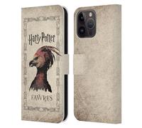 Head Case Designs Officially Licensed Harry Potter Fawkes Phoenix Creature Chamber Of Secrets II Leather Wallet Case Compatible With Apple iPhone 15 Pro Max