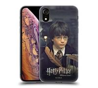 Head Case Designs Officially Licensed Harry Potter Feather Quill Sorcerer's Stone II Gel Case [Military Grade Protection] Compatible With Apple iPhone XR