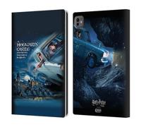 Head Case Designs Officially Licensed Harry Potter Flying Car Poster Chamber Of Secrets III Leather Wallet Case Compatible With Apple iPad Pro 11 M4/M5 2024/2025