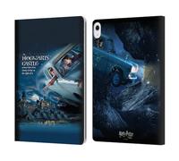Head Case Designs Officially Licensed Harry Potter Flying Car Poster Chamber Of Secrets III Leather Wallet Case Compatible With Apple iPad Air 13 2024/2025