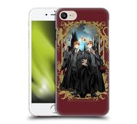 Head Case Designs Officially Licensed Harry Potter Fred and George Weasley 25th Anniversary Anime Hard Back Case Compatible With Apple iPhone 7/8 / SE 2020 & 2022