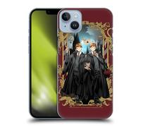 Head Case Designs Officially Licensed Harry Potter Fred and George Weasley 25th Anniversary Anime Hard Back Case Compatible With Apple iPhone 14 Plus