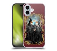Head Case Designs Officially Licensed Harry Potter Fred and George Weasley 25th Anniversary Anime Hard Back Case Compatible With Apple iPhone 16