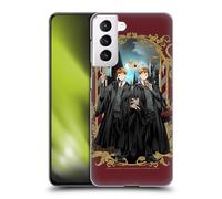 Head Case Designs Officially Licensed Harry Potter Fred and George Weasley 25th Anniversary Anime Hard Back Case Compatible With Samsung Galaxy S21 5G