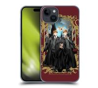 Head Case Designs Officially Licensed Harry Potter Fred and George Weasley 25th Anniversary Anime Hard Back Case Compatible With Apple iPhone 15 Plus