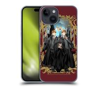 Head Case Designs Officially Licensed Harry Potter Fred and George Weasley 25th Anniversary Anime Hard Back Case Compatible With Apple iPhone 15