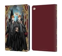 Head Case Designs Officially Licensed Harry Potter Fred and George Weasley 25th Anniversary Anime Leather Wallet Case Compatible With Apple iPad Air 2 (2014)
