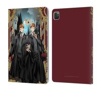 Head Case Designs Officially Licensed Harry Potter Fred and George Weasley 25th Anniversary Anime Leather Wallet Case Compatible With Apple iPad Pro 11 2020/2021 / 2022