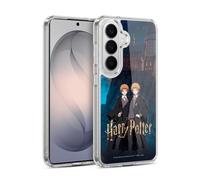 Head Case Designs Officially Licensed Harry Potter Fred and George Weasley Anime Celebration Gel Case [Military Grade Protection] Compatible with Samsung Galaxy S26 and Compatible with MagSafe