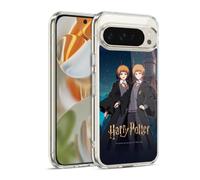 Head Case Designs Officially Licensed Harry Potter Fred and George Weasley Anime Celebration Gel Case [Military Grade] Compatible with Google Pixel 9 / Pixel 9 Pro and Compatible with MagSafe