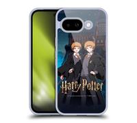 Head Case Designs Officially Licensed Harry Potter Fred and George Weasley Anime Celebration Gel Case [Military Grade Protection] Compatible With Google Pixel 9A