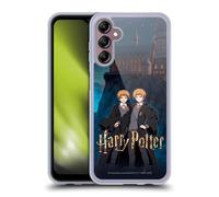 Head Case Designs Officially Licensed Harry Potter Fred and George Weasley Anime Celebration Gel Case [Military Grade Protection] Compatible With Samsung Galaxy A14 5G
