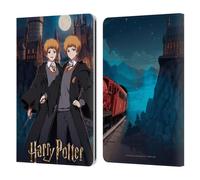 Head Case Designs Officially Licensed Harry Potter Fred and George Weasley Anime Celebration Leather Wallet Case Compatible With Kindle Paperwhite 1/2 / 3