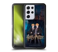 Head Case Designs Officially Licensed Harry Potter Fred and George Weasley Anime Celebration Ultra-Armoured Shockproof Case [Military Grade Protection] Compatible With Samsung Galaxy S21 Ultra 5G
