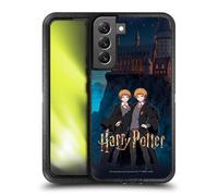 Head Case Designs Officially Licensed Harry Potter Fred and George Weasley Anime Celebration Ultra-Armoured Shockproof Case [Military Grade Protection] Compatible With Samsung Galaxy S22+ 5G