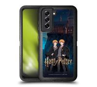 Head Case Designs Officially Licensed Harry Potter Fred and George Weasley Anime Celebration Ultra-Armoured Shockproof Case [Military Grade Protection] Compatible With Samsung Galaxy S21 FE 5G